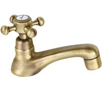 Sapho Antea rubinetto d'arresto per lavabo verticale ottone/bronzo antico 3206