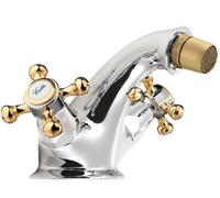 Sapho Antea rubinetto per bidet verticale cromo-oro 3182