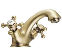 Sapho Antea rubinetto per lavabo verticale ottone/bronzo antico 3176