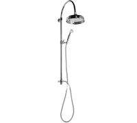 Sapho Antea set doccia a parete con soffione cromo SET031