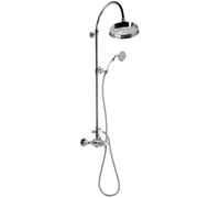 Sapho Antea set doccia a parete con termostato cromo SET041