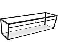 Sapho Aruba consolle 218.4x49x40 cm laterale sospeso nero ARK220