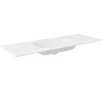 Sapho Aruba lavabo 150x51.5 cm rettangolare da mobile bianco AR150-B1M
