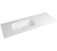 Sapho Aruba lavabo 170x51.5 cm rettangolare da mobile bianco opaca AR170-B1L