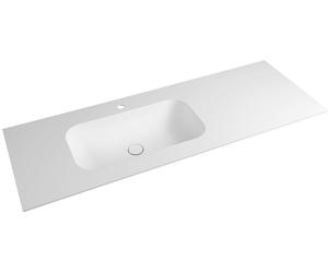 Sapho Aruba lavabo 180x51.5 cm rettangolare da mobile bianco opaca AR180-B1L