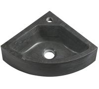 Sapho Blok lavabo 30x30 cm angolare a parete antracite opaca 2401-30