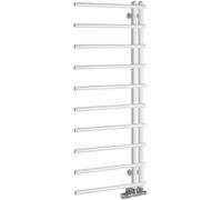 Sapho Justina radiatore da bagno a scaletta 124.6x50 cm bianco IR546W