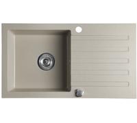 Sapho lavello in granito 78x44 cm beige GR7202