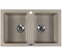 Sapho lavello in granito 78x47.5 cm beige GR2222