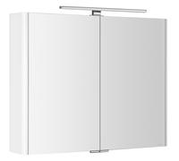 Sapho Lucie armadietto 86x17x70 cm con specchio bianco LU085-0030