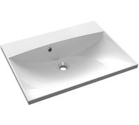 Sapho Maria lavabo 60x46 cm rettangolare da mobile bianco lucida MA060-0