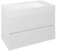 Sapho Odetta armadietto 82x43.5x50 cm sottolavabo sospeso bianco DT085-3030