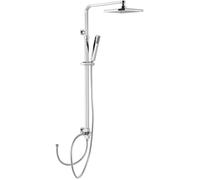 Sapho set doccia a parete con soffione cromo 1202-29