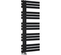 Sapho Silvana radiatore da bagno a scaletta 123.6x50 cm nero IR154B