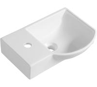 Sapho Small lavabo 45x32 cm a parete bianco lucida 4779