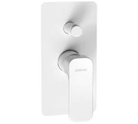 Sapho Spy rubinetto per vasca e doccia da incasso bianco PY42/14