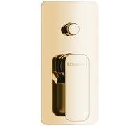 Sapho Spy rubinetto per vasca e doccia da incasso oro PY42/17