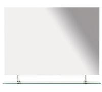 Sapho Wega specchio 100x80 cm rettangolare cromo 60092