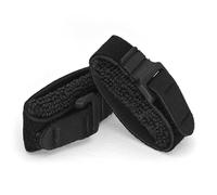 SAPHUE 2 smorzatori per corde di chitarra, nastro copricorde per chitarra, regolabile per basso muto, nastro muto per tastiera, accessori per strumenti musicali (nero)
