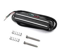 SAPHUE Chitarra elettrica Humbucker a doppia bobina singola per chitarra elettrica Fender Strat Squier Tele (nero)