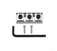 SAPHUE Dado di bloccaggio per ponte tremolo per chitarra, 42 mm, per Floyd Rose Style chitarra elettrica tremolo Bridge Lock System (cromato)