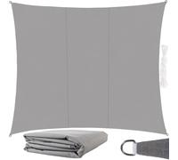 Sapice ombra giardino UV impermeabile 4x3m grigio rettangolare