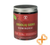 SAPIENS Apple Sidro Supplemento 60 Gummies Lampone Gusto Peso Controllo Bellezza