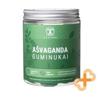 SAPIENS Ashwagandha 60 Gummies Sonno Supporto Antistress Integratore