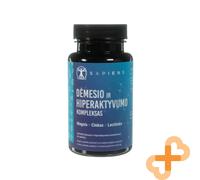 SAPIENS Attenzione E Iperattività Complesso 90 Compresse Magnesio Zinco Lecitina