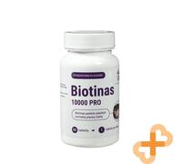 Sapiens Biotina 10000 per Pro 60 Compresse Capelli Pelle Unghie Cibo Integratore