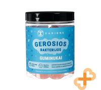 SAPIENS Lacto Bifido Batteri Integratore Alimentare 60 Gummies Vitamine Minerali