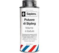 Sapiens Polvere Volumizzante Capelli Uomo 25g - Cera in Polvere per Capelli - Volume Istantaneo, Texture Naturale, Look Opaco - Made in France