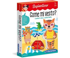 Sapientino Come Mi Vesto? Gioco Associazione e Logica per Bambini Clementoni