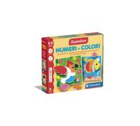 Sapientino Logic Gioco educativo - impara numeri e colori con puzzle di animali - clementoni