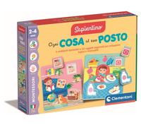 Sapientino Montessori Flashcards Ogni Cosa al suo Posto Educativo 2+ Clementoni