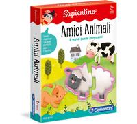 Sapientino Puzzle Amici Animali Gioco Didattico Educativo per Bambini Clementoni
