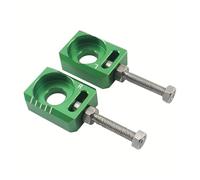 SAPIIKEF Regolatore di Catena del Blocco dell'asse Posteriore for Surron Light Bee SX, Universale, Enduro, Moto da Cross, Veicoli elettrici, Parti modificate(Green)