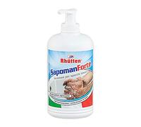 SAPOMAN FORTE 500ml - Sapone Lavamani Professionale per Officine e Industrie, Sgrassante ad Alta Efficacia contro Grasso e Olio, Formula Idratante Anti-Screpolature con Dosatore