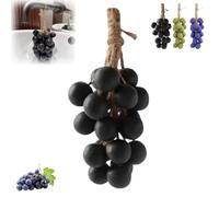 Sapone a forma di uva su una corda, saponi artigianali fatti a mano a freddo, per viso, doccia e mani, squisita decorazione per la casa e idea regalo, saponette decorative