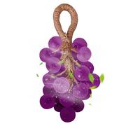 Sapone a grappolo d'uva fatto a mano - Sapone su corda, shampoo solido di profumato, saponi simulati a grappolo di frutta, detergente idratante per il corpo | Saponi all'uva fatti a mano per