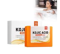 Sapone Acido Kojico Handmade Per Viso E Corpo, 100 G Sapone Delicato Per Acne, Comedoni, Pulizia Profonda Sapone Contro Macchie Scure, Sapone Idratante Contro Acne, Macchie Nere