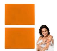 Sapone al cachi per anziani, pane di sapone idratante per pelli secche, sapone deodorante antitraspirante, saponi kaki per una carnagione brillante, saponi deodoranti per ascelle (2 pezzi)