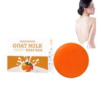 Sapone al Cachi per Persone Mature, Sapone Anti-Odore (Nonenale) per Pelli Mature, Detergente Delicato e Idratante per Pelli Secche e Sensibili, Saponetta Deodorante Naturale (1 pezzo)