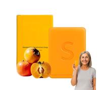Sapone al Cachi, Saponette Deodoranti Naturali per il Corpo, Saponetta per la Rimozione degli Odori Corporei - Detergente, Nutriente e Delicato, per l'Odore degli Anziani
