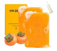 Sapone Al Cachi Swarva Per L'odore Degli Anziani, Sapone Al Cachi Swarva, Sapon e Al Cach i Giapponese, Saponi Deodoranti Al Cach i, Adatto A Tutti I Tipi Di Pelle (2 pz)