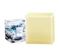 Sapone al latte di capra, saponetta naturale da 100 g per viso e corpo, bagnoschiuma al latte di capra sale marino con ingredienti botanici per pulire delicatamente e nutrire la pelle ;1 ;1