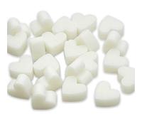 Florex Sapone per latte di pecora, mini cuori, 50 pezzi, colore: bianco