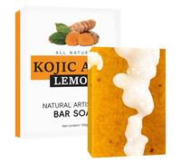 Sapone al limone e curcuma Ingredienti naturali Delicato ed efficace sapone cogico al limone per viso e corpo Tutti i tipi di pelle Pulizia 100 g di curcuma