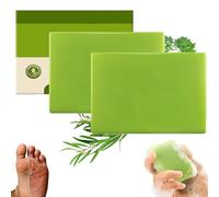 Sapone Al Tea Tree Oil, 2 PCS Sapone All'Olio Di Tea Tree, Bagno Rinfrescante, Confortevole e Idratante, SaponeLenitivo, Adatto a Piedi, Viso e Corpo