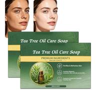 Sapone all’olio di tea tree, idratante viso e corpo, schiuma ricca (2Pcs) | Deterge delicatamente viso e corpo con una schiuma ricca, per una sensazione fresca e piacevole nella cura quotidiana